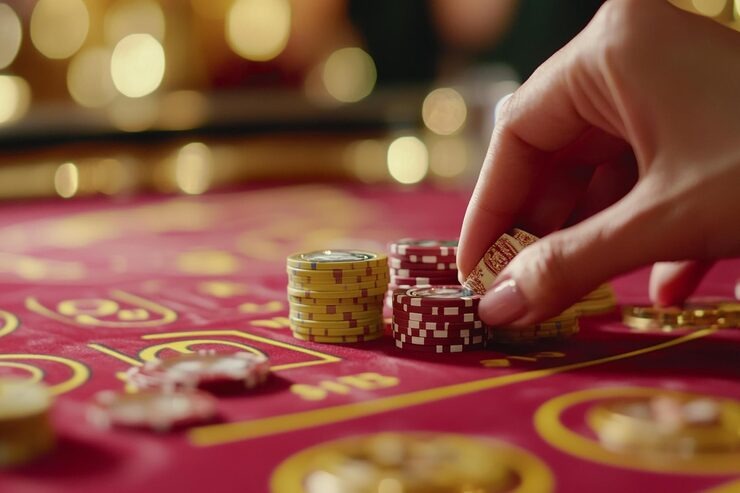 jp bray Togel 4D live dealer studio with HD camera setup